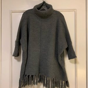 Sweater poncho